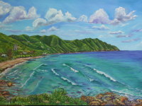 Cane Bay from Off The Wall - 2001, St Croix USVI